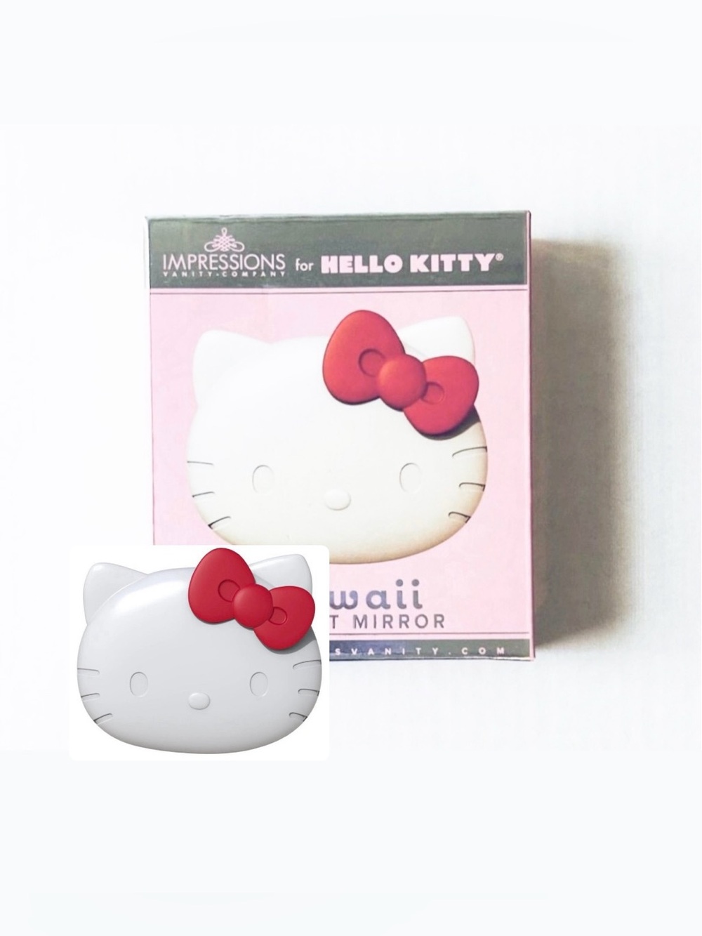Impressions Hello Kitty Kawaii Battery Compact Mirror